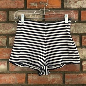 Abercrombie and Fitch High Waisted Sailor Shorts